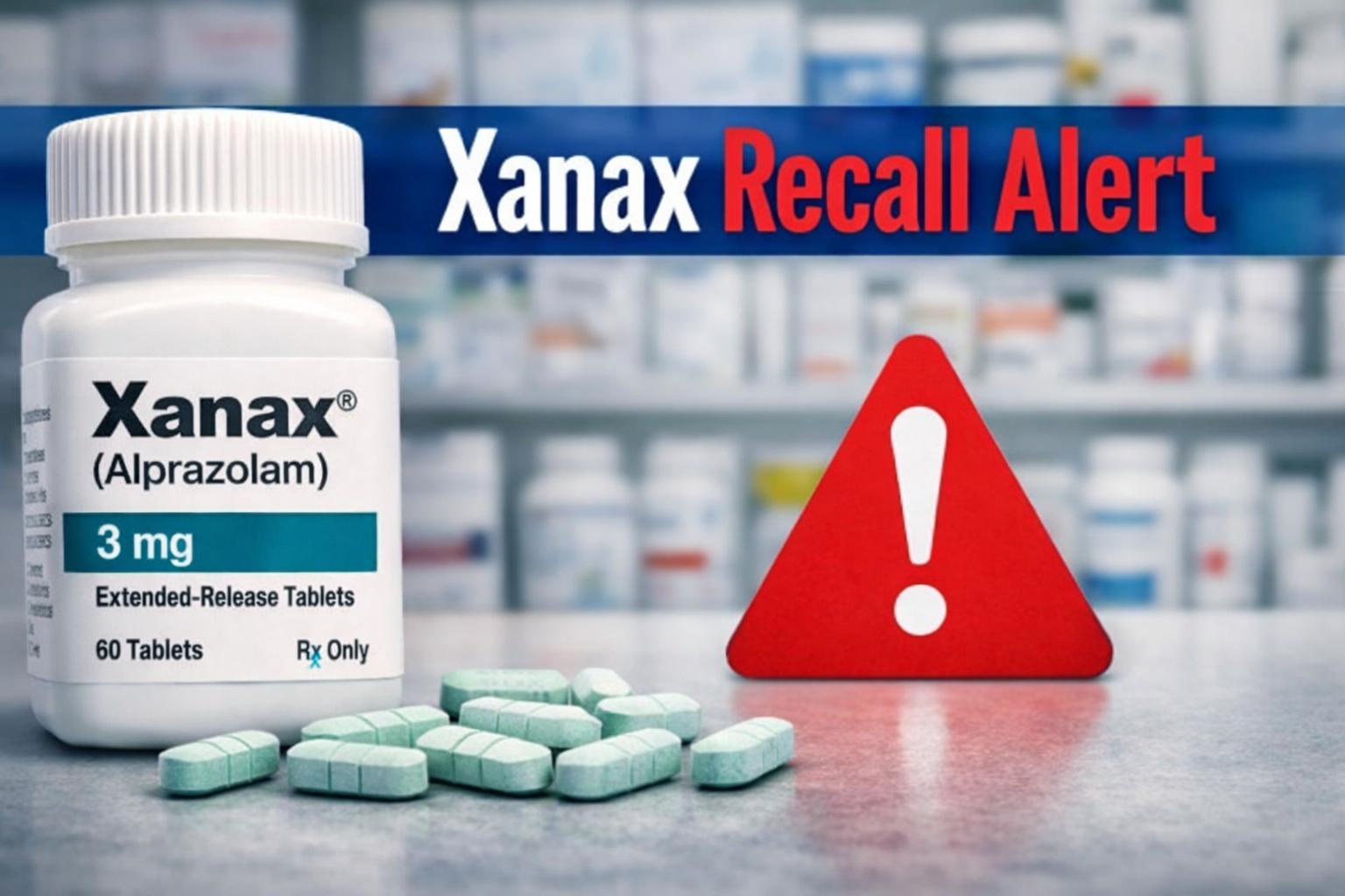 Anxiety medication Xanax recalled across US after quality issue