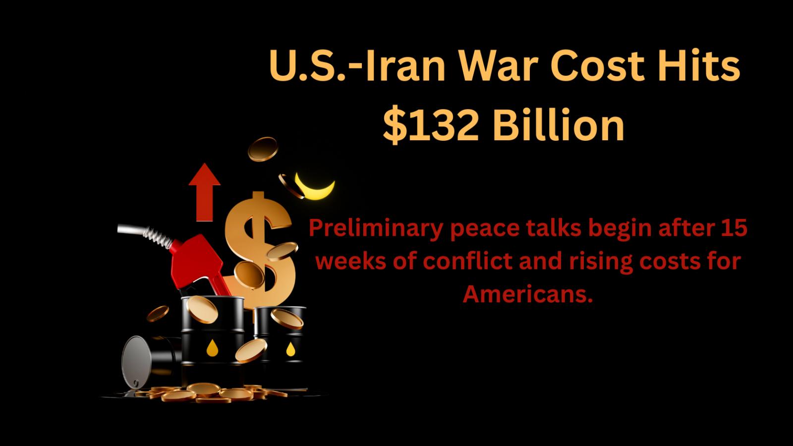 U.S.-Iran War Cost Americans $132 Billion as Peace Talks Begin