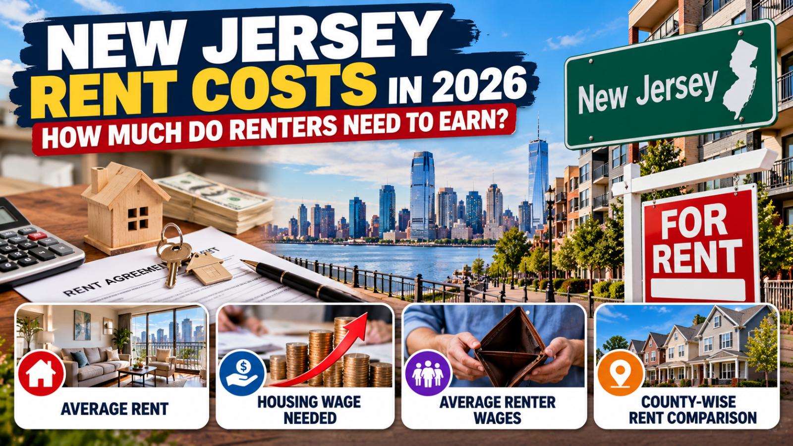 New Jersey Rent Costs in 2026: How Much Do Renters Need to Earn?