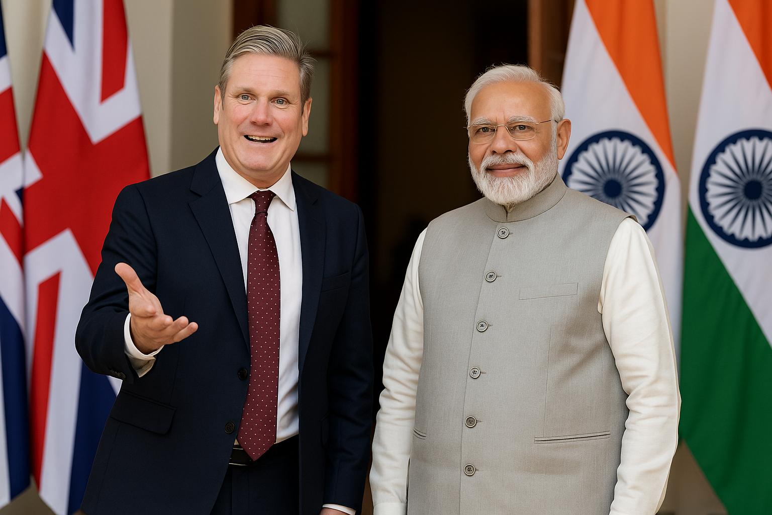 UK PM Keir Starmer praises India’s economic growth, rebuffs Trump’s “dead economy” remark