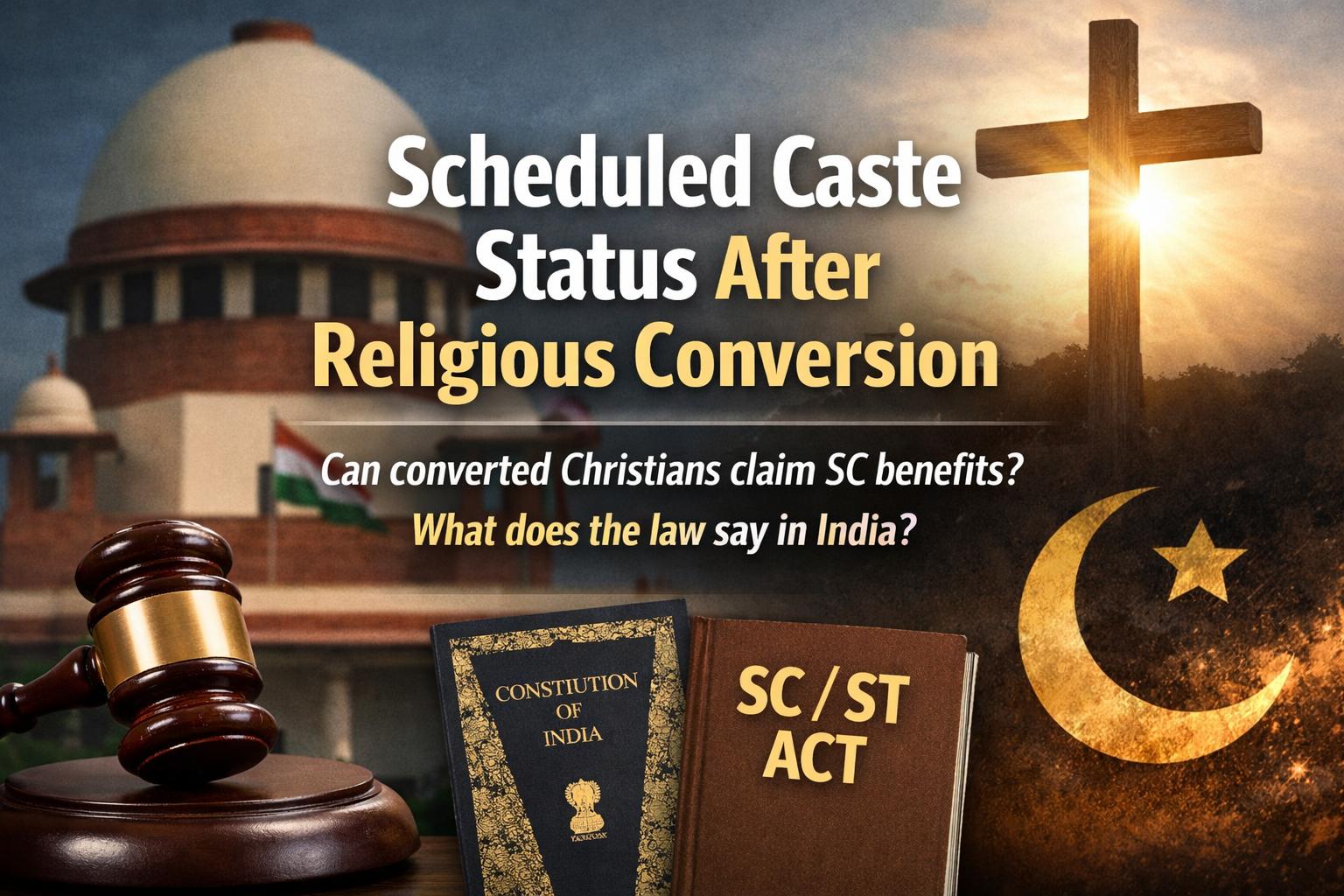 Supreme Court of India rules conversion ends Scheduled Caste status