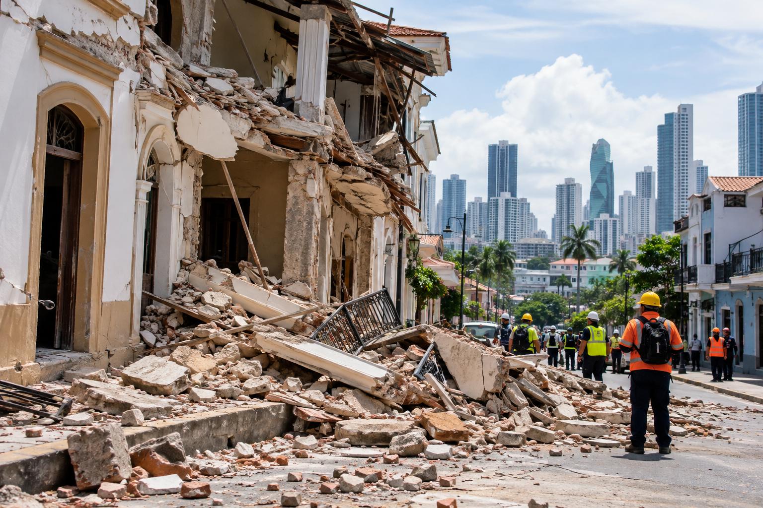 Panama earthquake: Magnitude 7.7 quake damages buildings