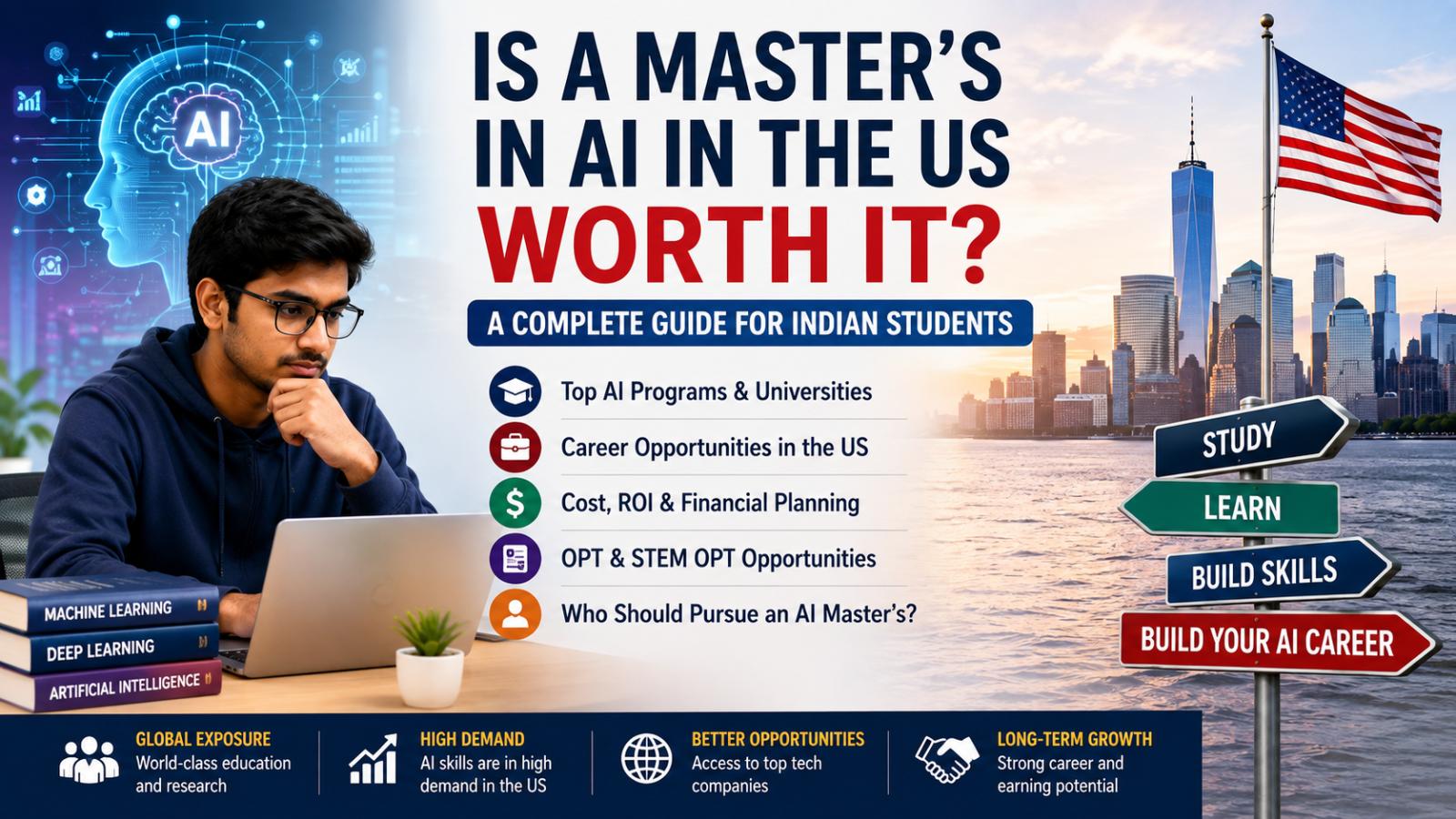 Is a master’s in AI in the US worth it for Indian students?