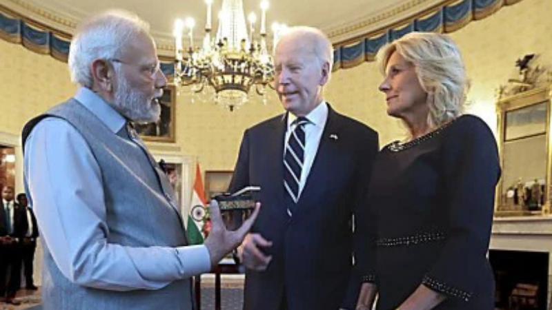 The Gift That Keeps on Giving Will Biden Keep or Return Modi's Diamond