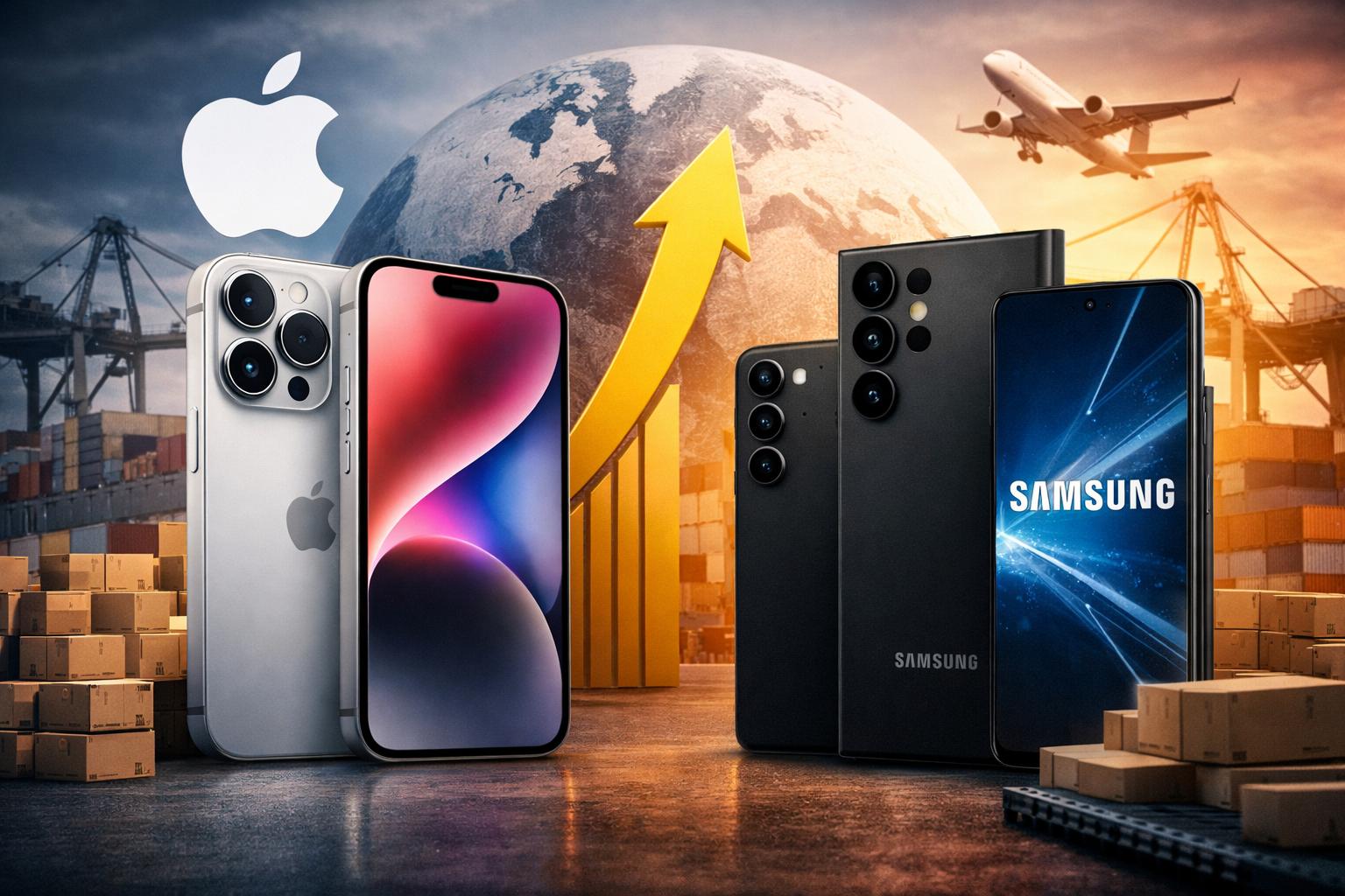 Apple overtakes Samsung to become world’s top smartphone brand in 2025