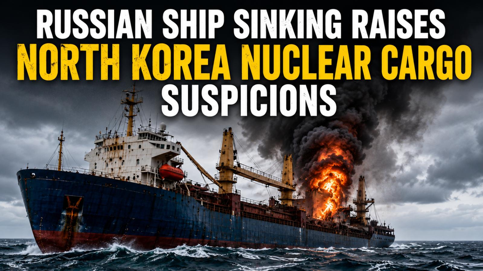Russian Ship Sinking Raises North Korea Nuclear Cargo Questions