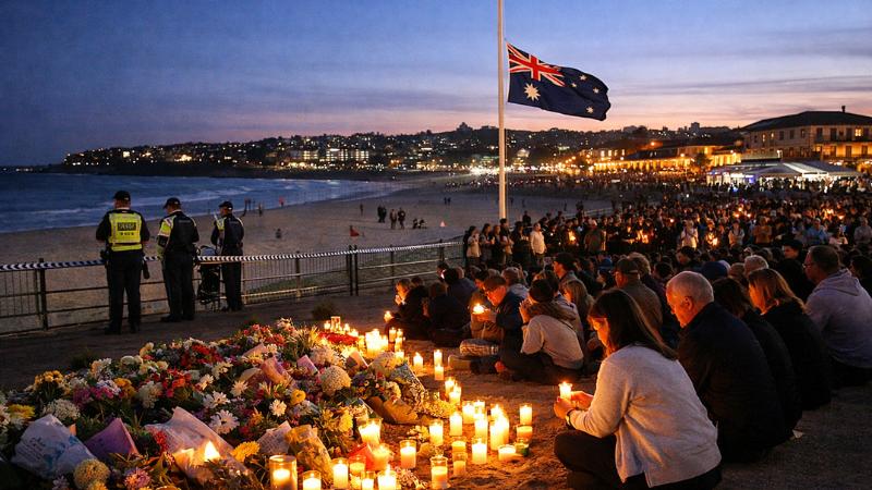 Australia and England unite in tribute after deadly Bondi Beach terror attack