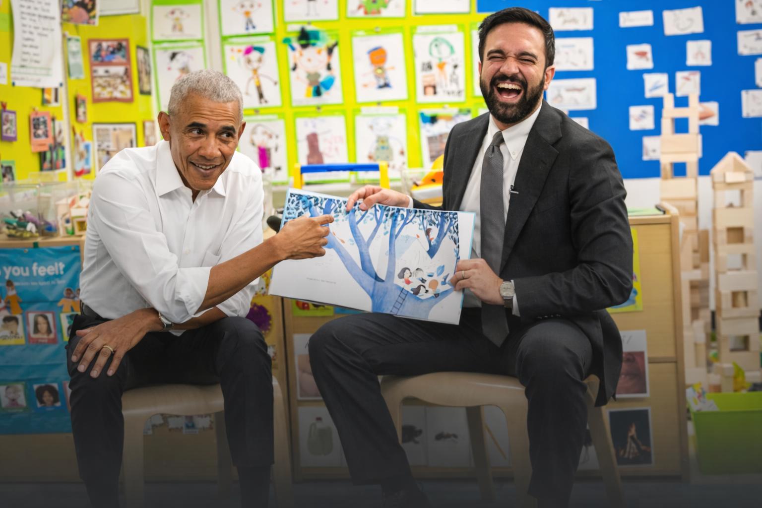 Obama meets NYC mayor Mamdani during Bronx visit focused on early education