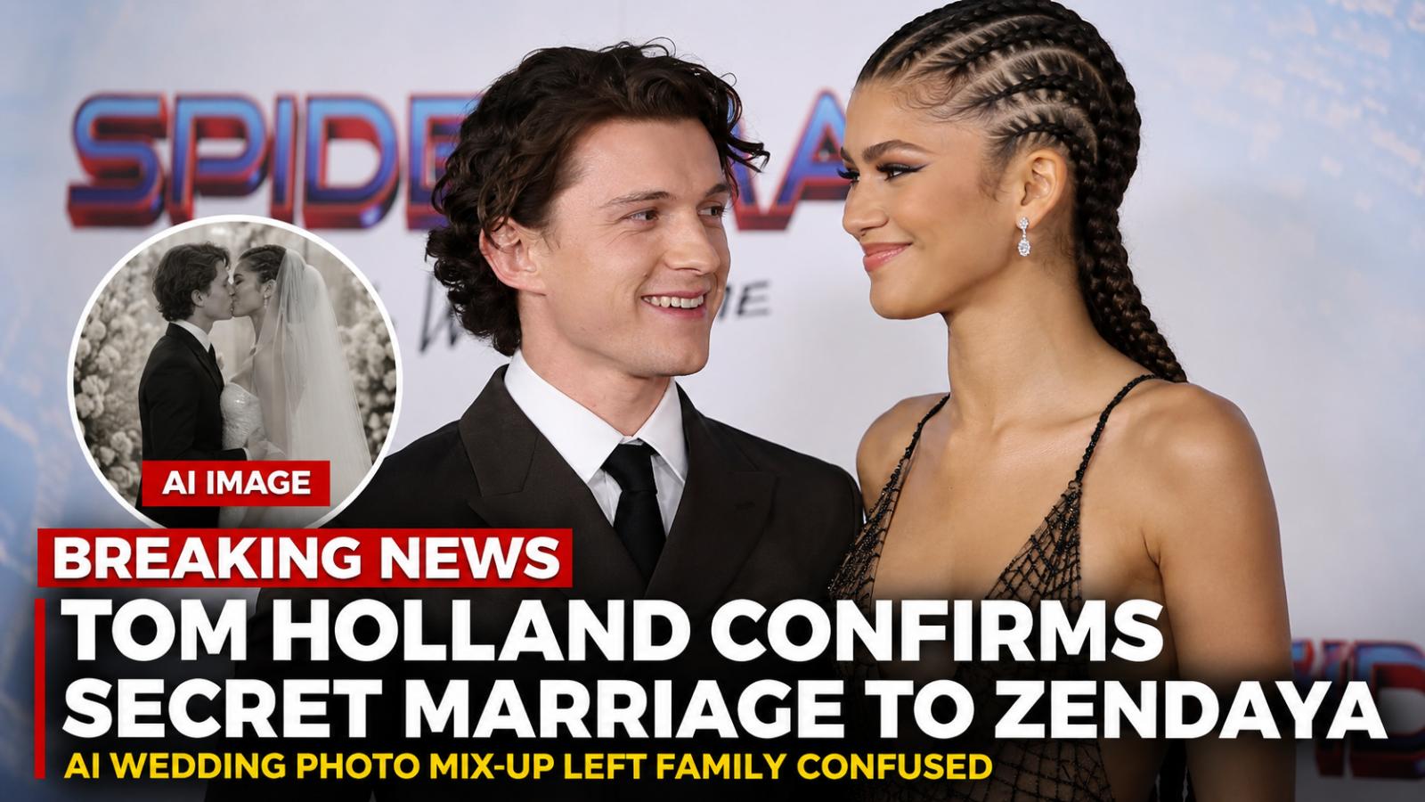 Tom Holland Appears to Confirm Private Wedding to Zendaya