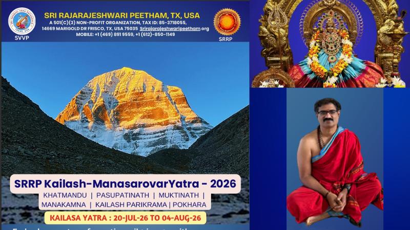 SRRP outlines Mount Kailash pilgrimage plans alongside global religious outreach