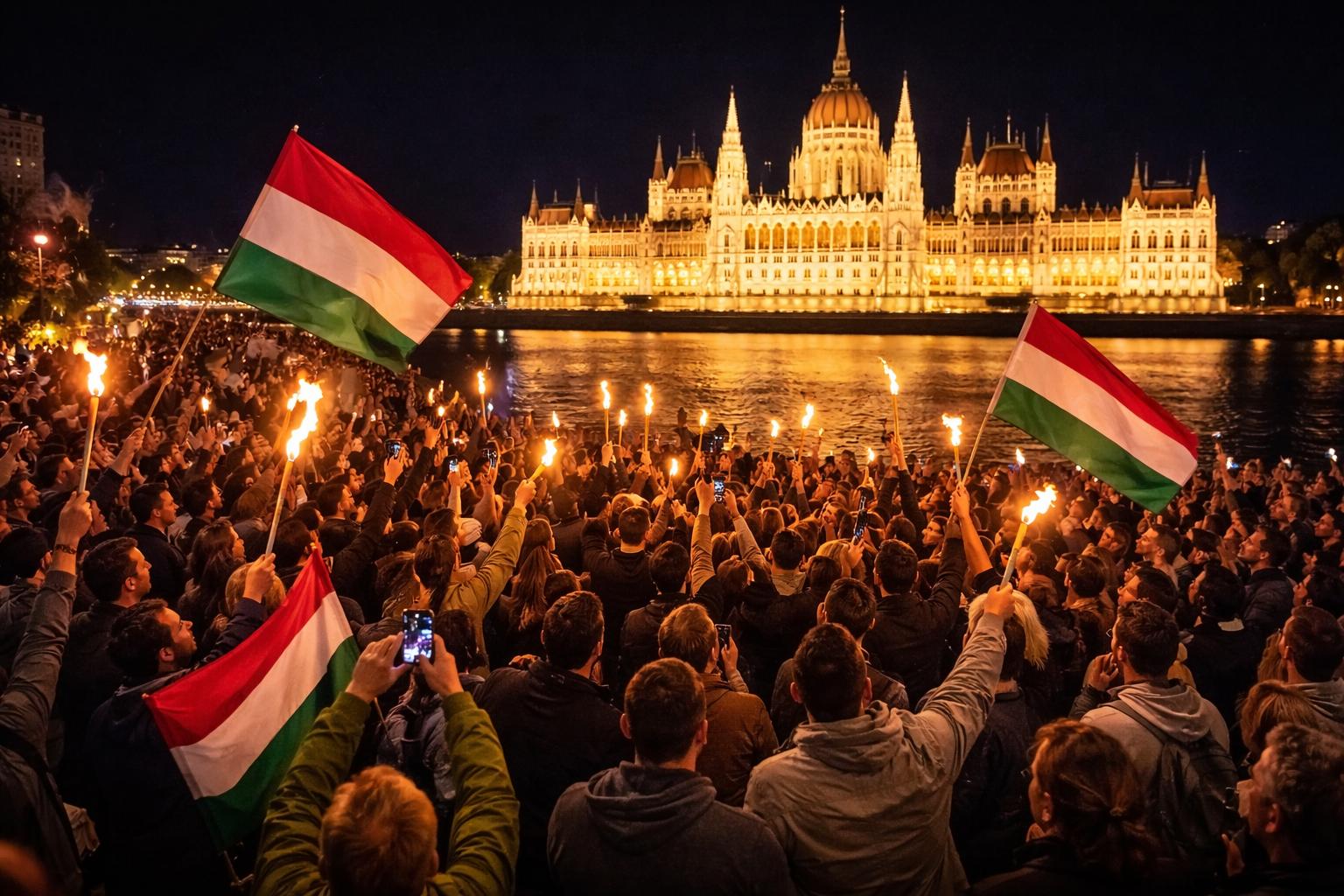 Hungary voters deliver surprise win to opposition leader Peter Magyar