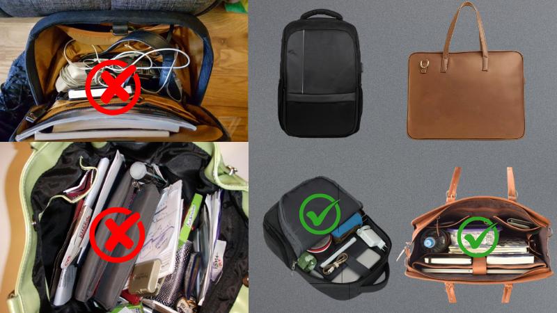 Commute-Friendly Laptop Bag Setup Stay Organized With Zero Morning Stress