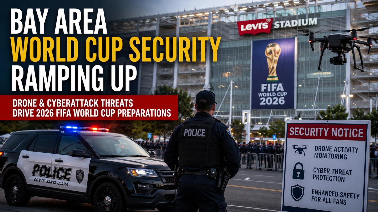 Bay Area World Cup Security Rushes Ahead as Drone, Cyberattack Fears Grow