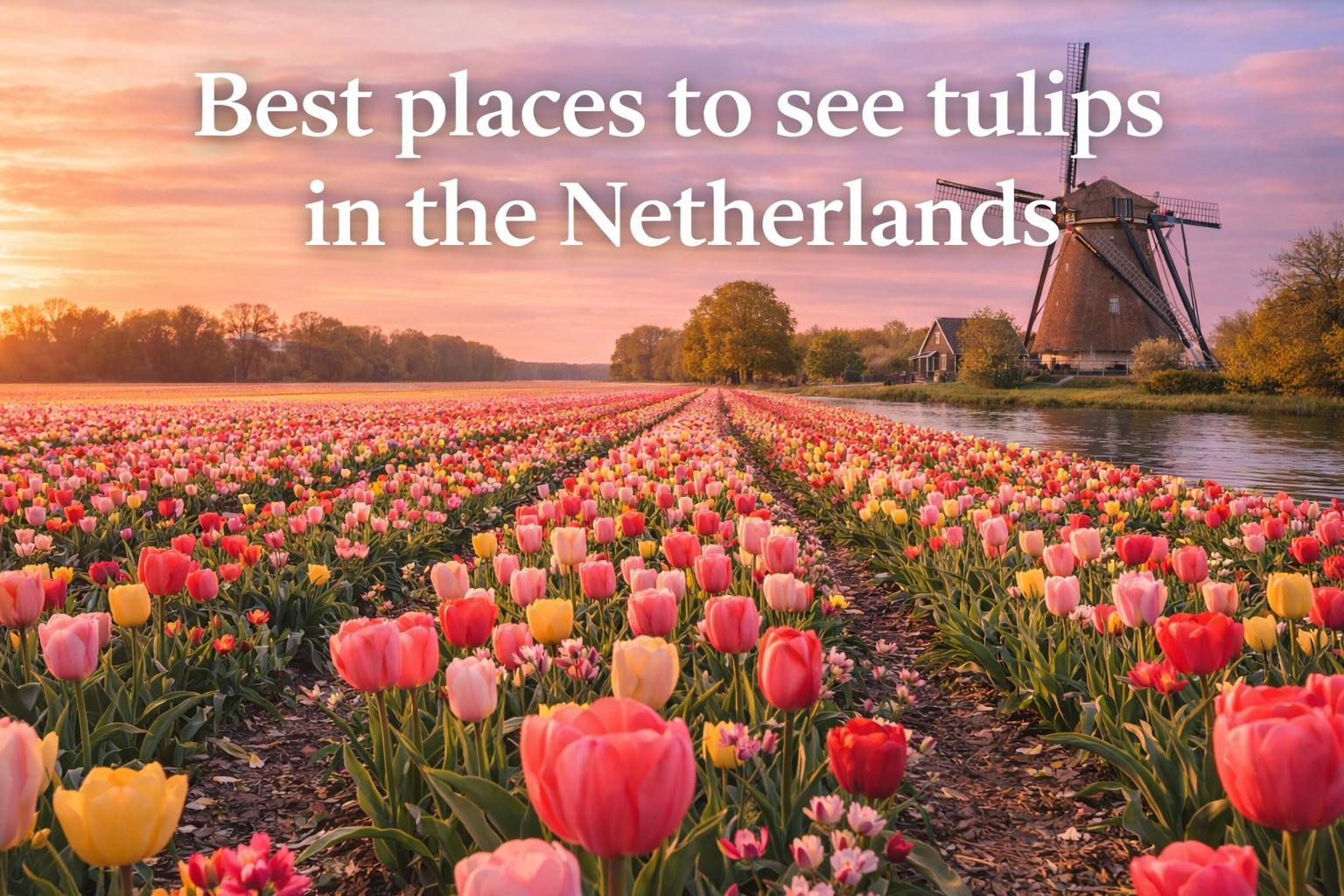 Best places to see tulips in the Netherlands this spring