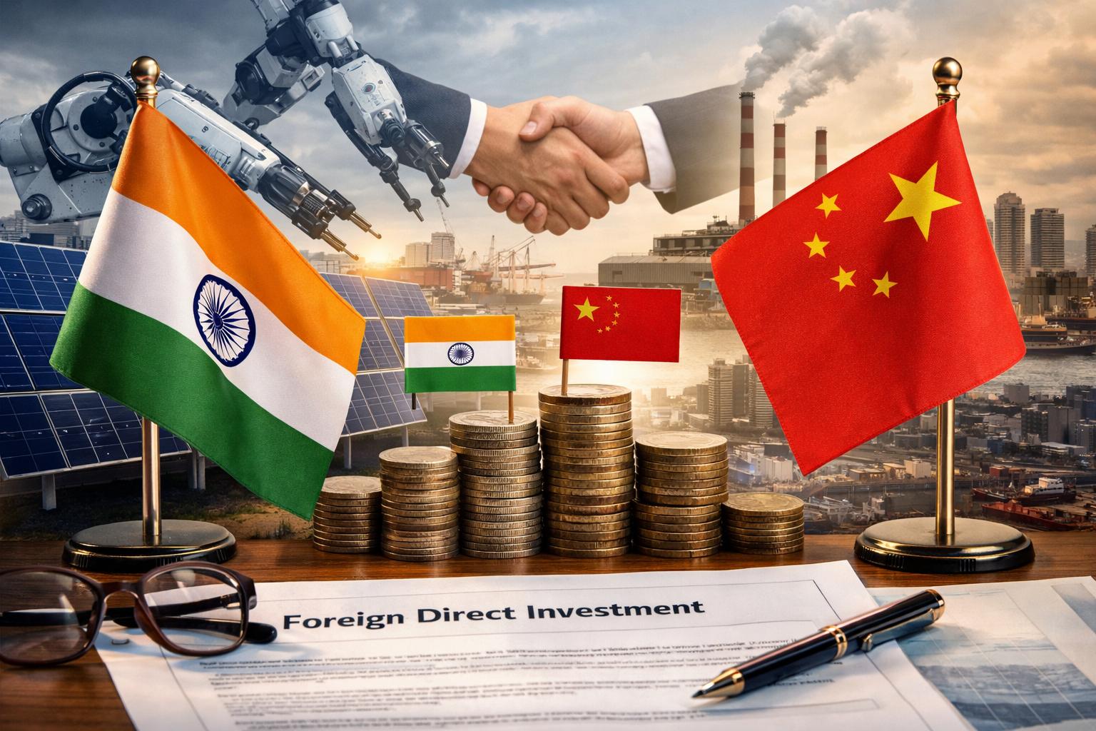 India allows Chinese investment in electronics and solar sectors under revised FDI rules