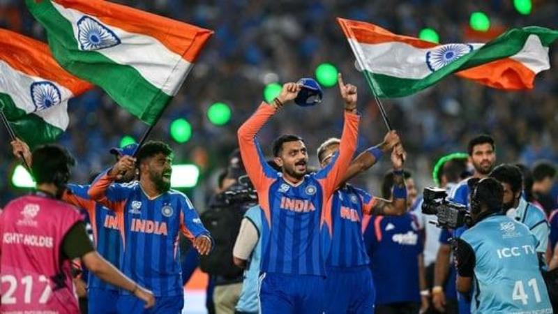 India lift T20 World Cup 2026 after posting record 255 against New Zealand