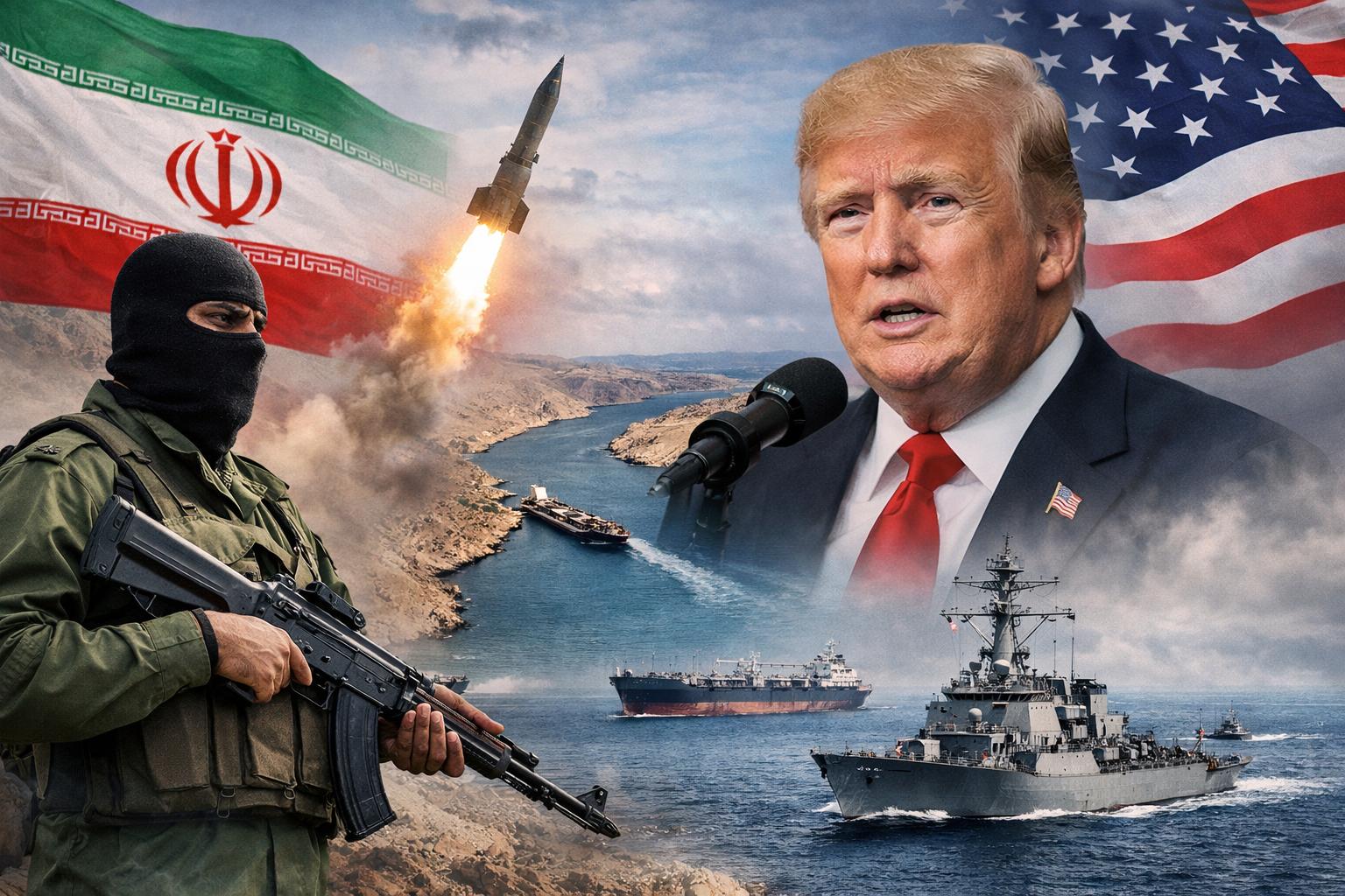 Iran accepts two-week ceasefire amid US pressure on Hormuz Strait