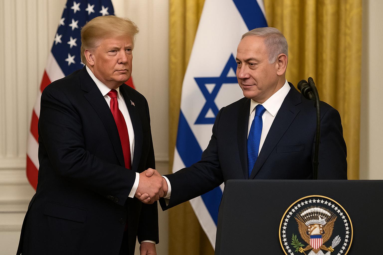 Trump and Netanyahu announce Gaza peace plan with hostages release proposal