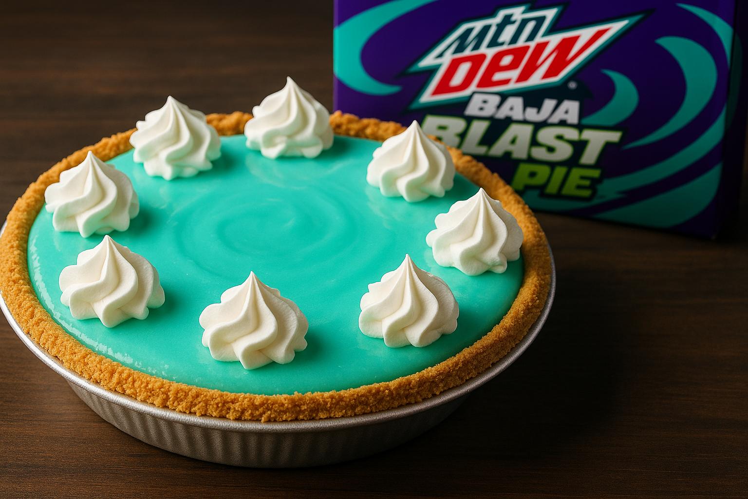 Taco Bell launches limited-edition Baja Blast Pie for the holidays