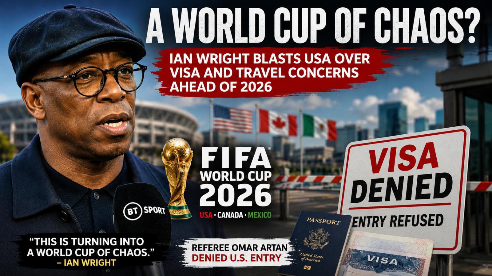 2026 World Cup Visa Concerns Grow After U.S. Entry Denial