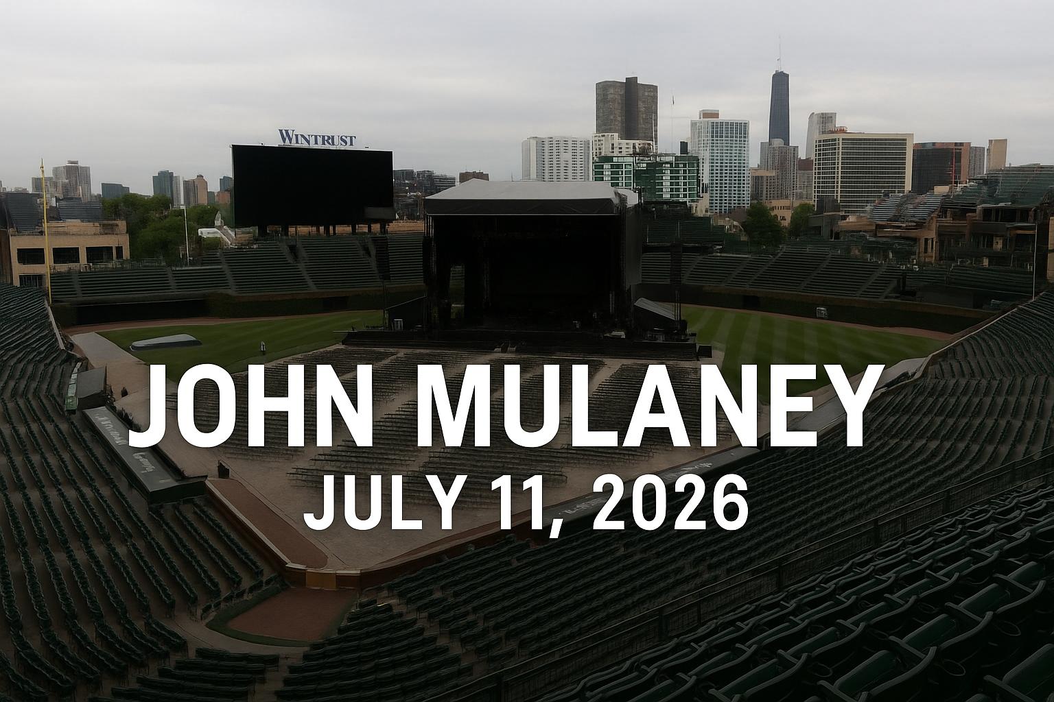 John Mulaney to make history with first-ever comedy show at Wrigley Field in 2026