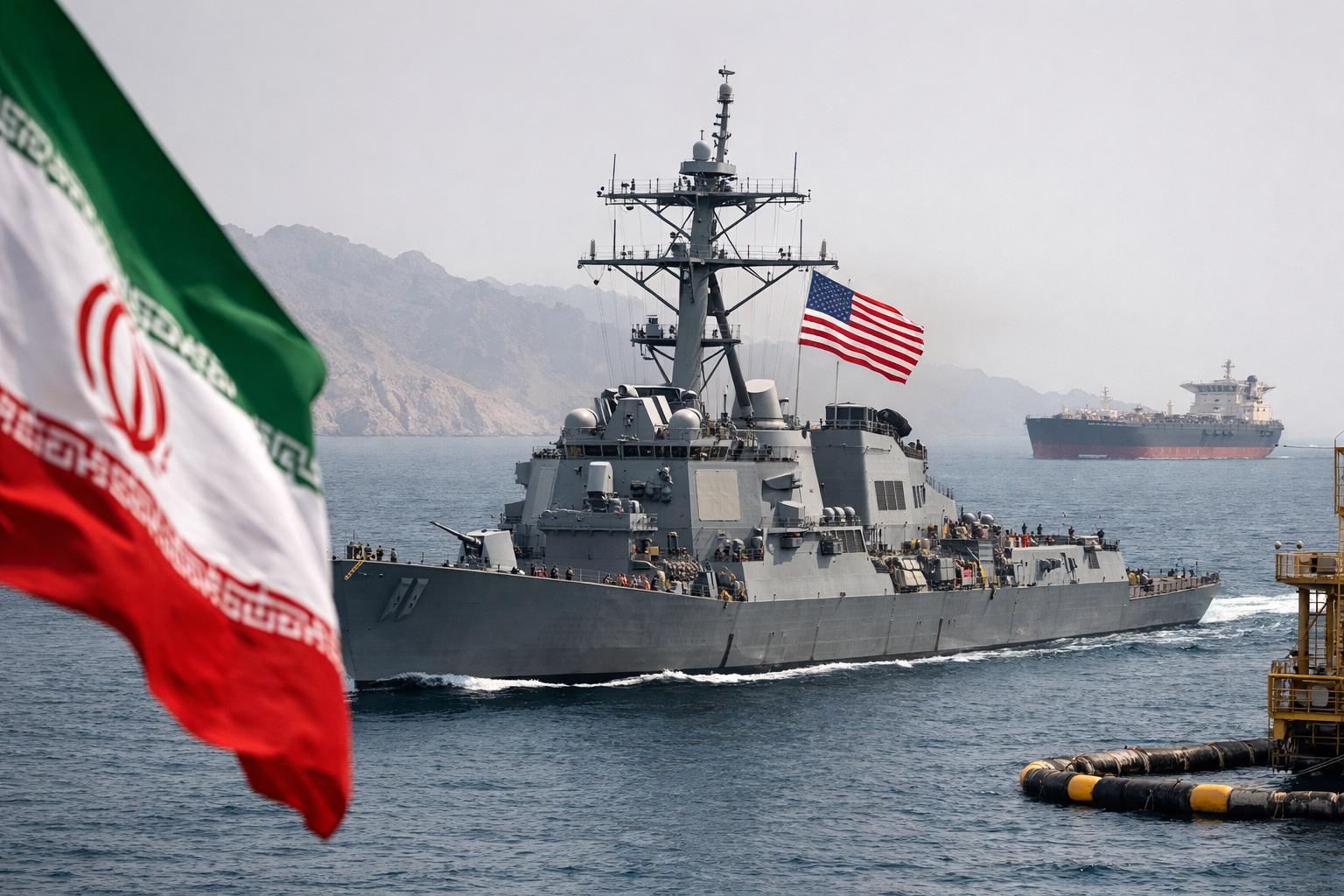 US announces Strait of Hormuz blockade amid escalating Iran tensions