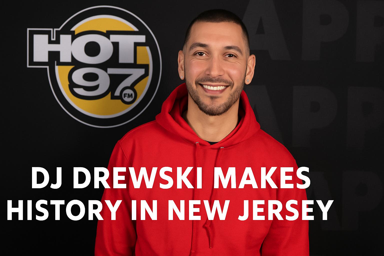 DJ Drewski becomes first New Jersey native to host full-time HOT 97 show