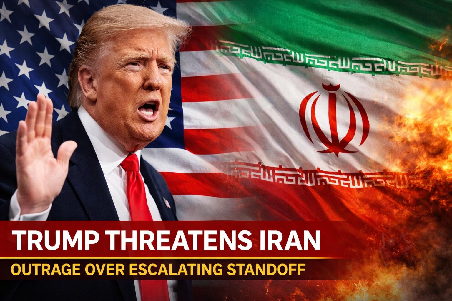 Trump faces backlash over threat against Iran amid rising tensions