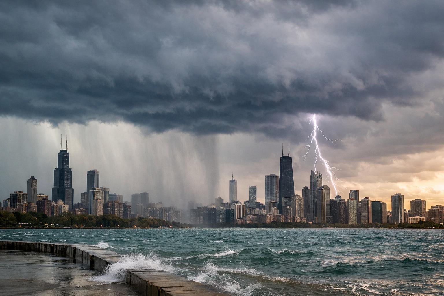 Severe storm risk returns to Chicago region with heavy rain, hail and strong winds