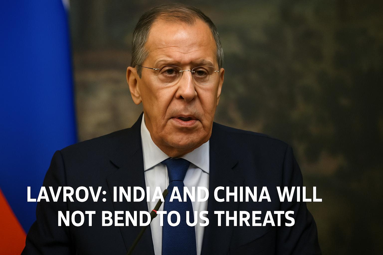 US tariff battle with India deepens as Lavrov slams Washington ultimatum