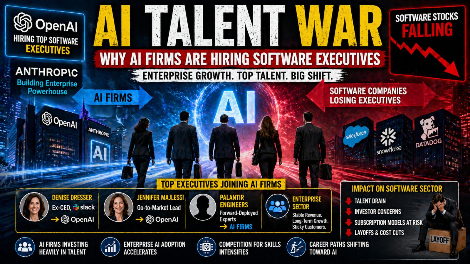 Why are AI firms hiring software executives? Talent shift accelerates enterprise push
