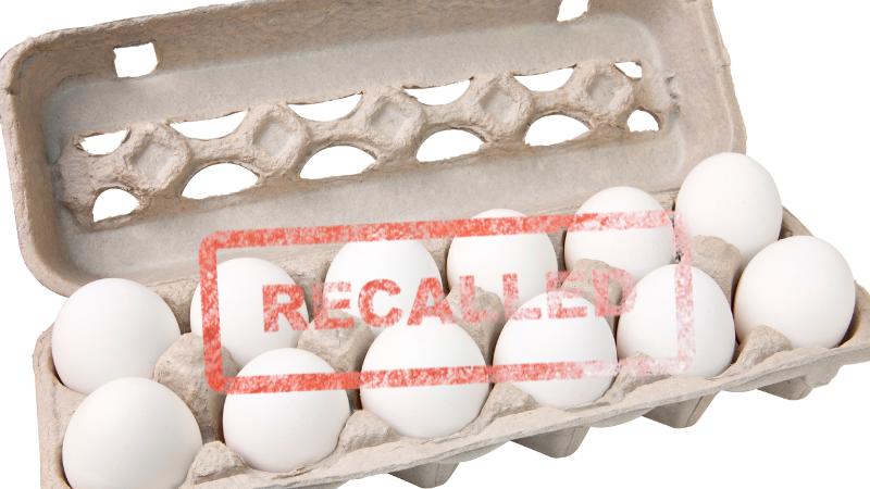 California Egg Producer Recalls Eggs Over Salmonella Outbreak Concerns