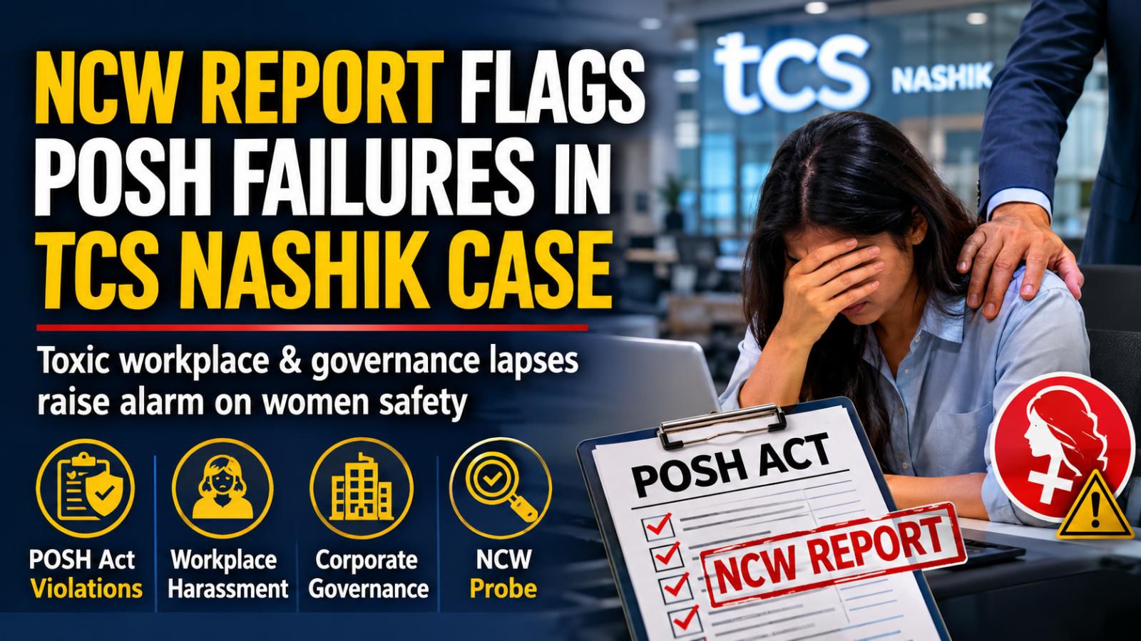 NCW Report Flags POSH Failures in TCS Nashik Case