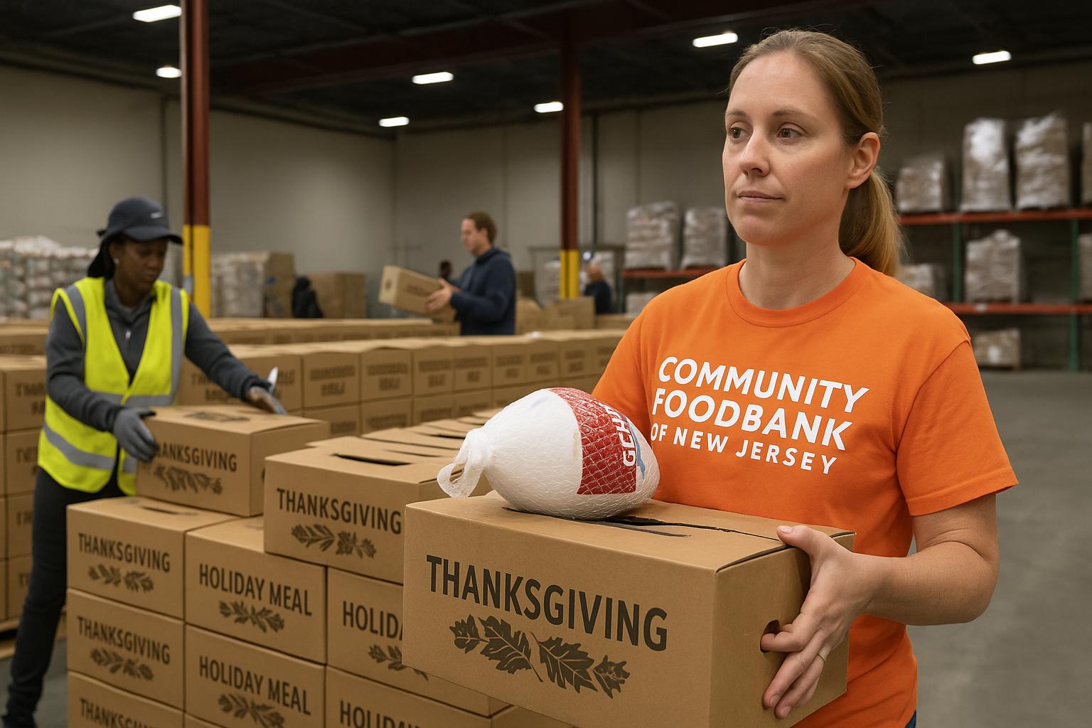Community FoodBank of New Jersey delivers thousands of Thanksgiving meal boxes