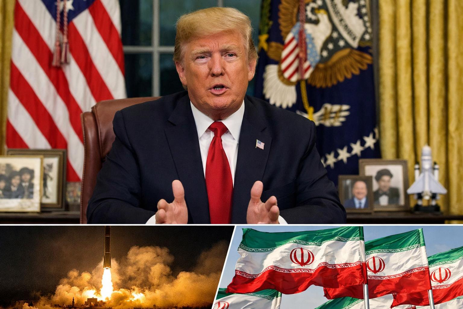 Trump defends Iran war strategy but offers few new details on next steps