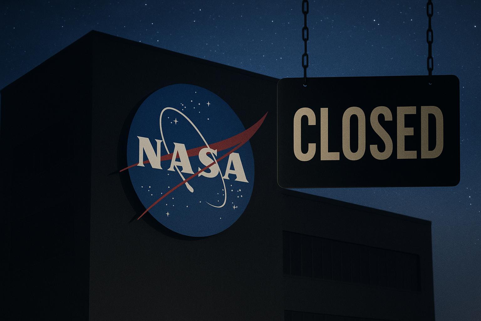 NASA Halts Operations as US Shutdown Disrupts Space Agency Activities