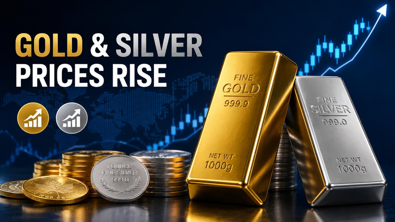 Gold and Silver Prices Rise – Wednesday, June 17, 2026