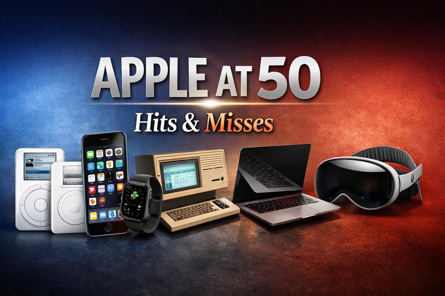 Apple at 50:From iPhone to Vision Pro