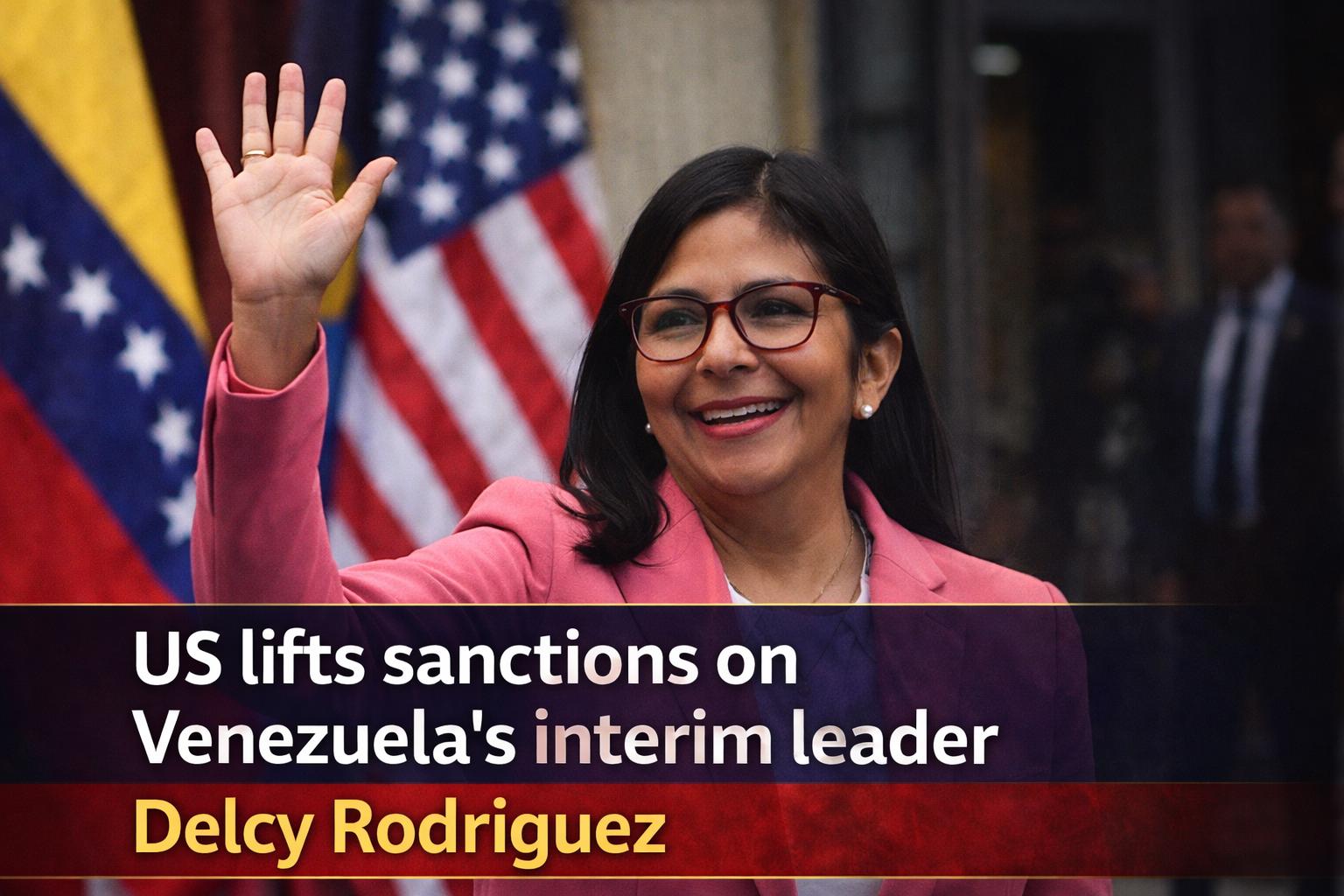 US lifts sanctions on Venezuela’s interim leader Delcy Rodríguez