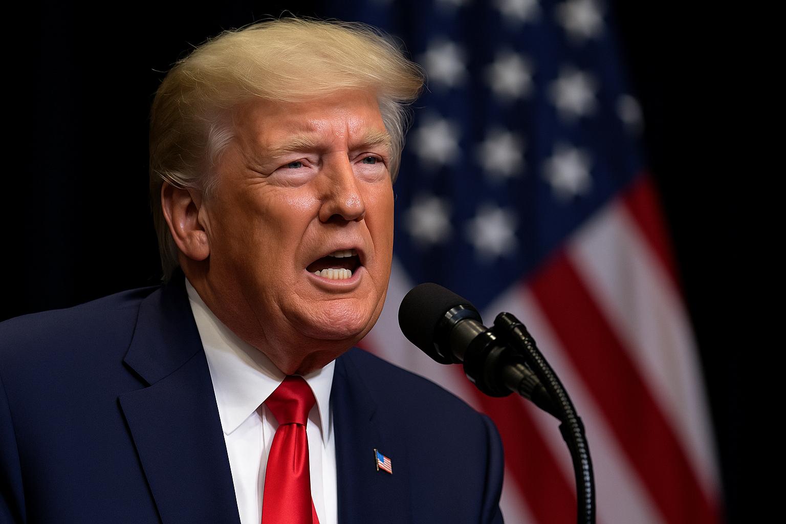 Donald Trump defends tariff policy, claims U.S. economy is thriving