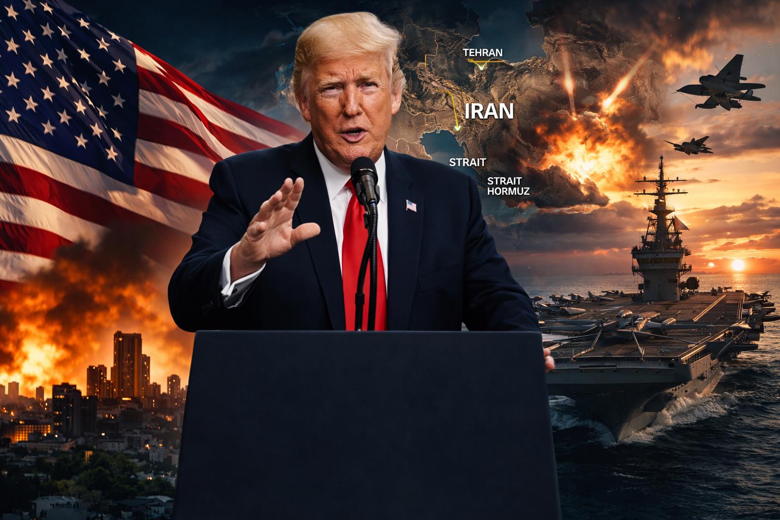 Trump to address nation on Iran war amid rising pressure