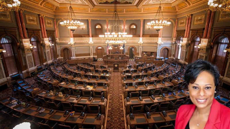 Texas Rep Nicole Collier sleeps on House floor after rejecting DPS escort