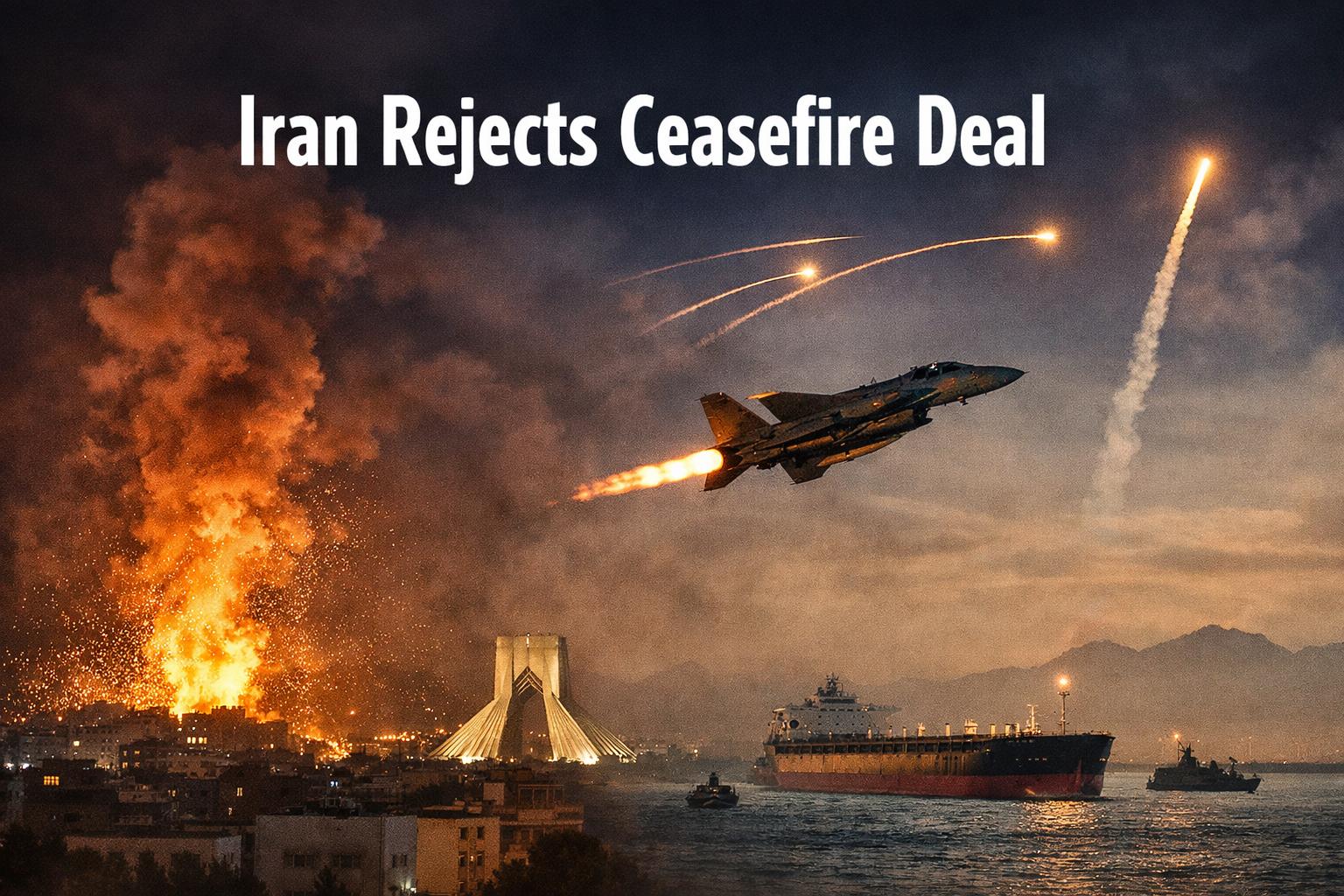 Iran rejects ceasefire proposal, demands permanent end to conflict