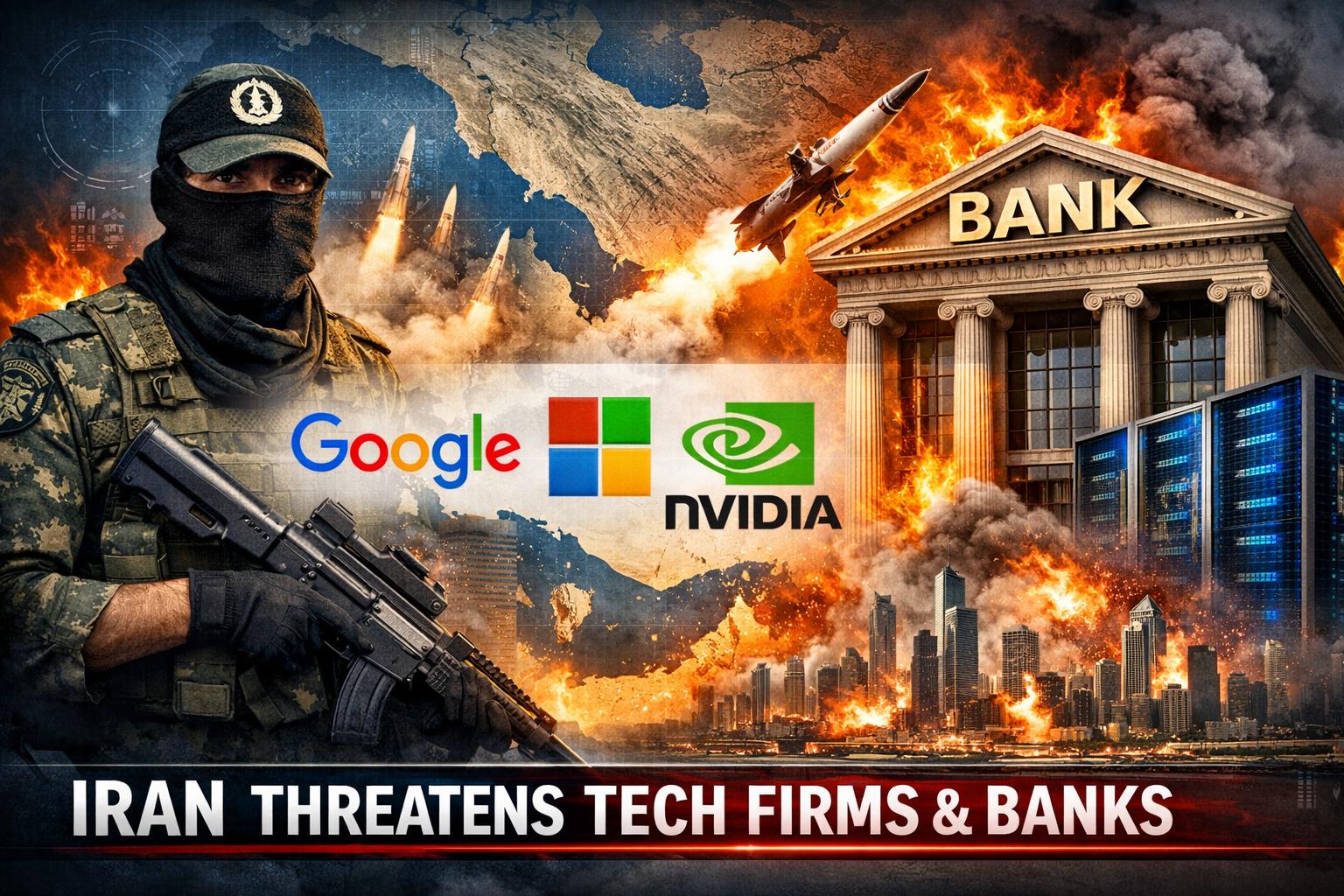 Iran signals possible attacks on Google, Microsoft, Nvidia sites in regional escalation