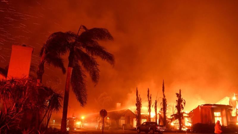 Los Angeles Fires Force Evacuations, Biden and Newsom Issue Warnings