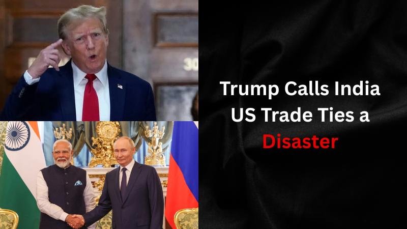 Trump Calls India US Trade Ties a One Sided Disaster Amid SCO Summit