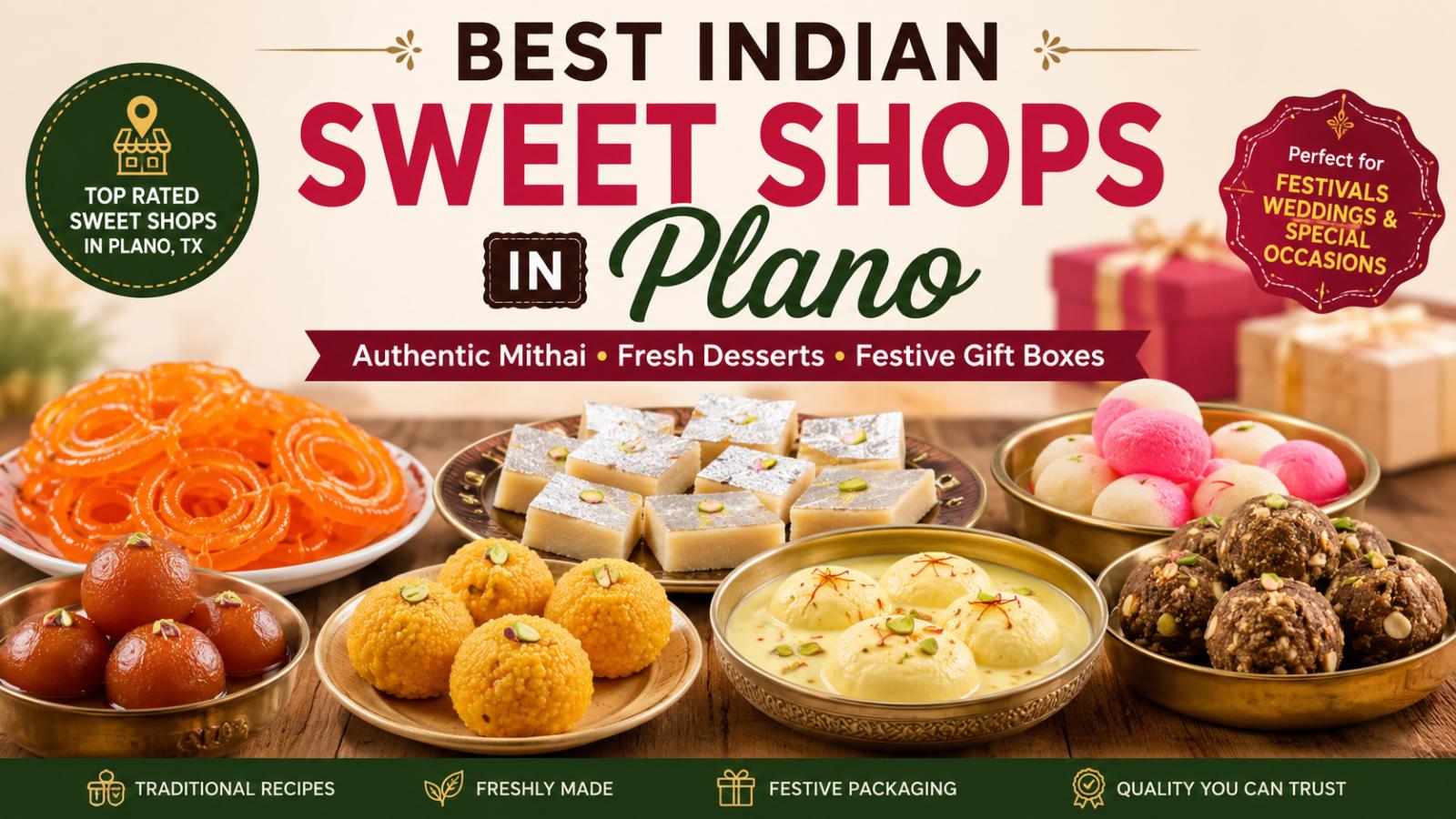 Best Indian Sweet Shops in Plano Top Mithai Stores & Dessert Guide