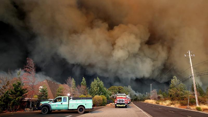 7 Dead, Thousands Displaced  California Battles Deadly Wildfires