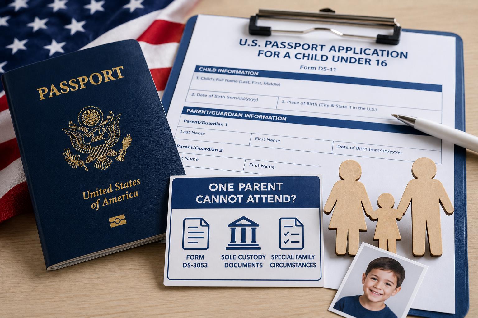 Child Passport: What if One Parent Cannot Attend?