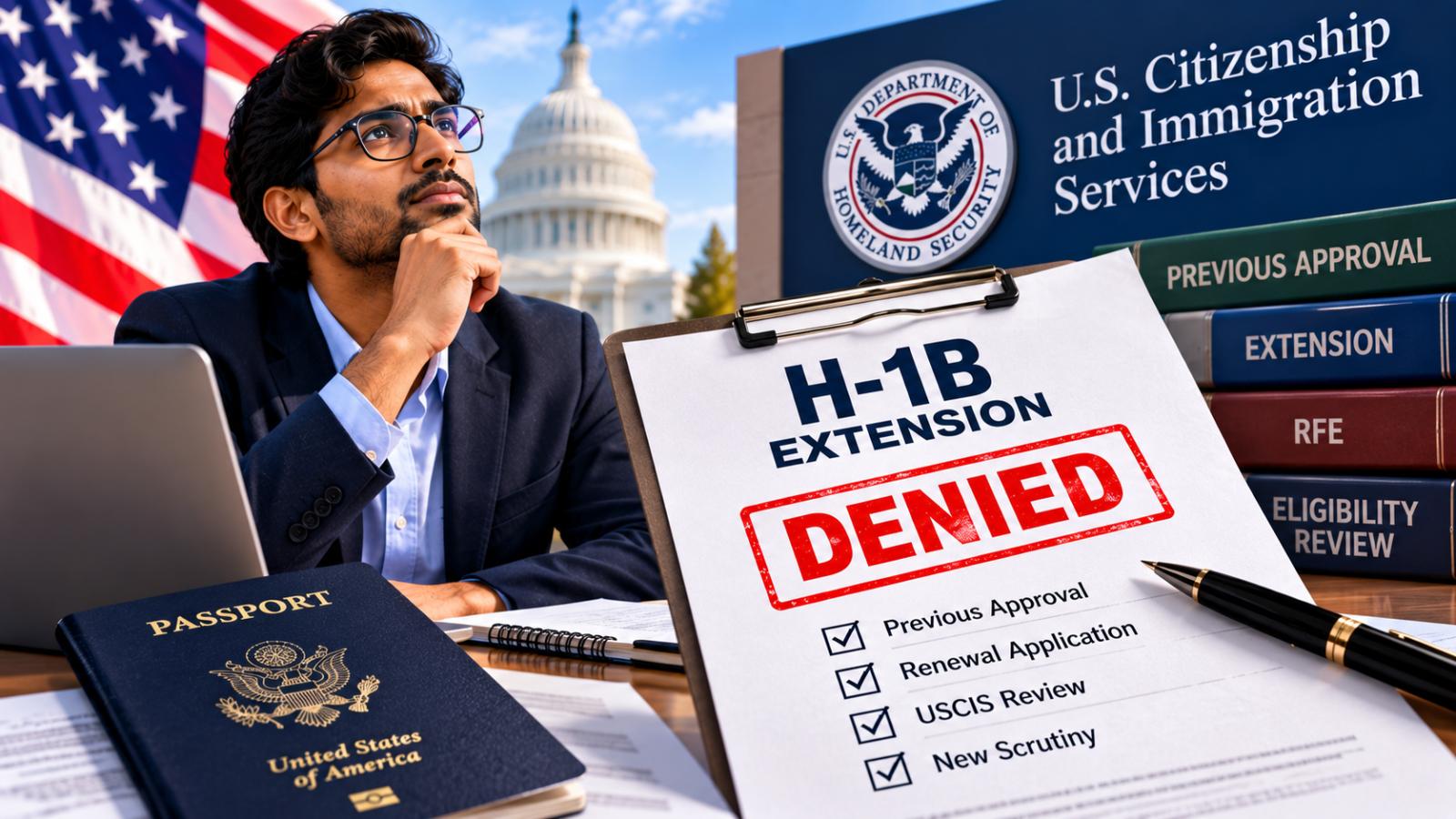 : Can USCIS Deny an H-1B Extension After Previous Approval?